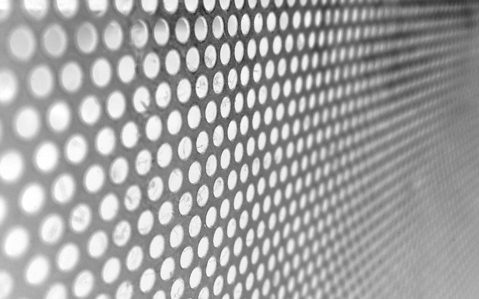 rideaux métallique Tricot